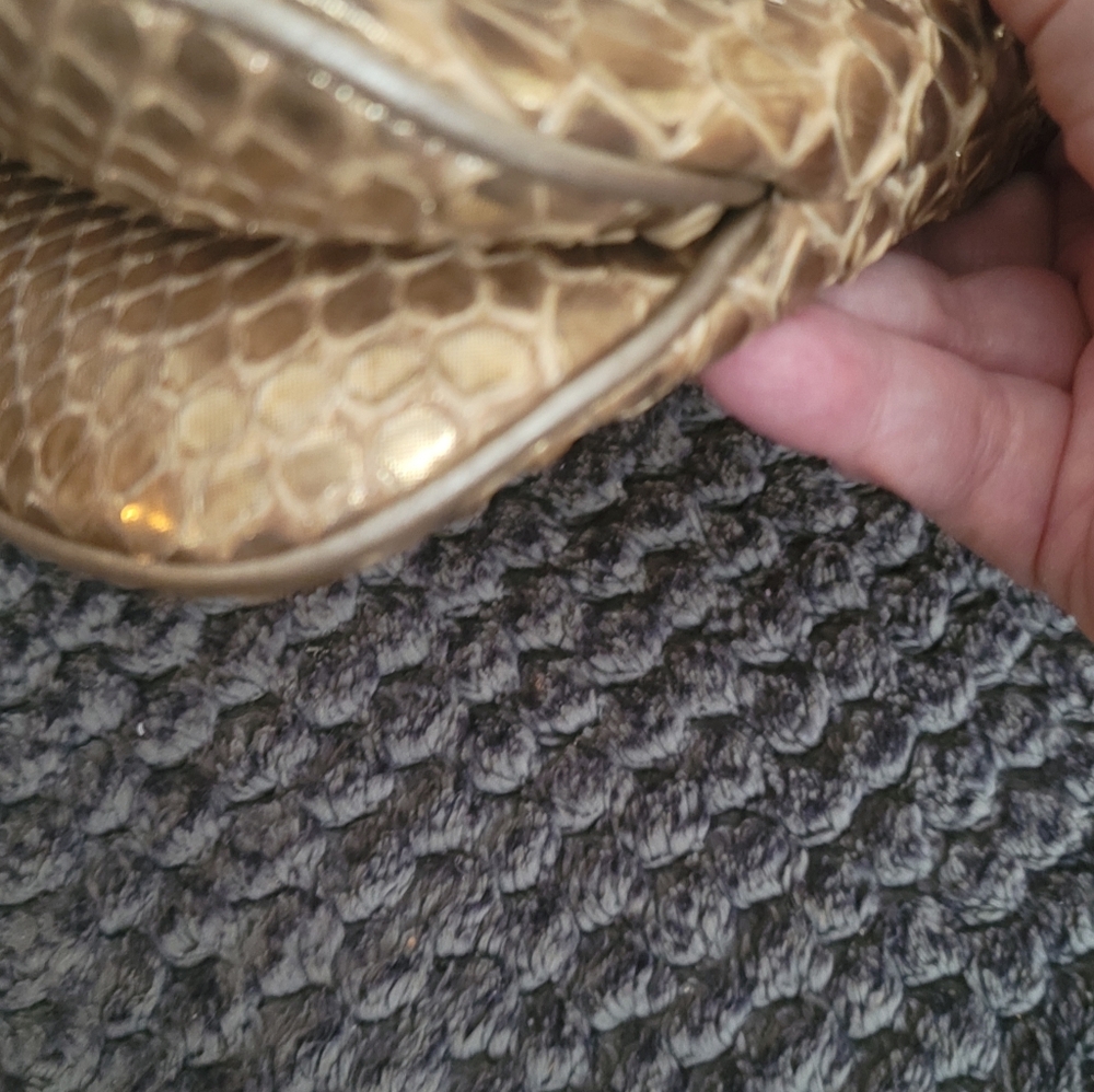 GORGEOUS VINTAGE PYTHON SNAKE CROSSBODY GUCCI BAG - Picture 6 of 16